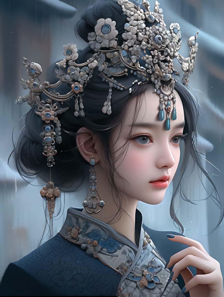 朱颜辞镜花辞树夏语烟李尘遇